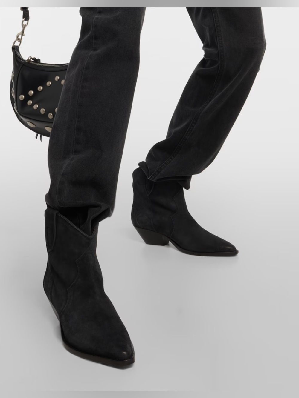 Isabel Marant Dewina Pointed Toe Anckle Suede Boots NWOT - Picture 5 of 12